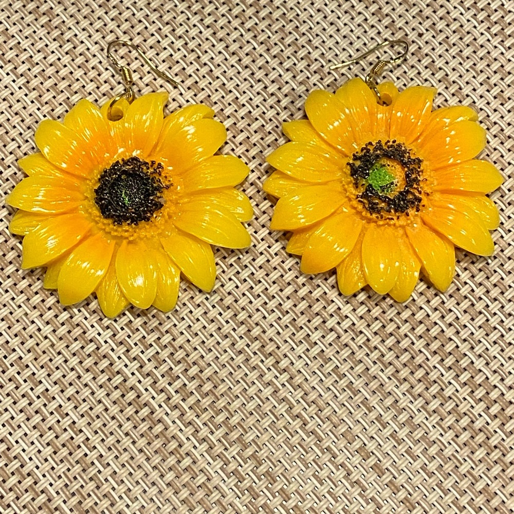 Sunflower Earrings